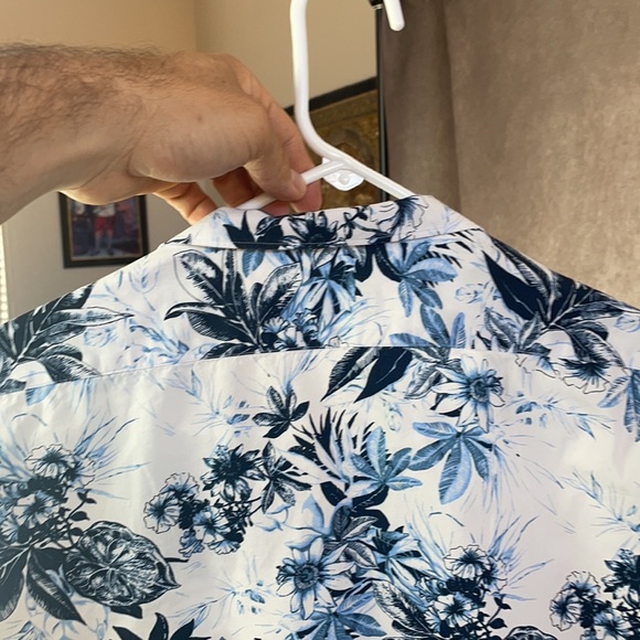 Zara flower print blue white - Picture 5 of 5